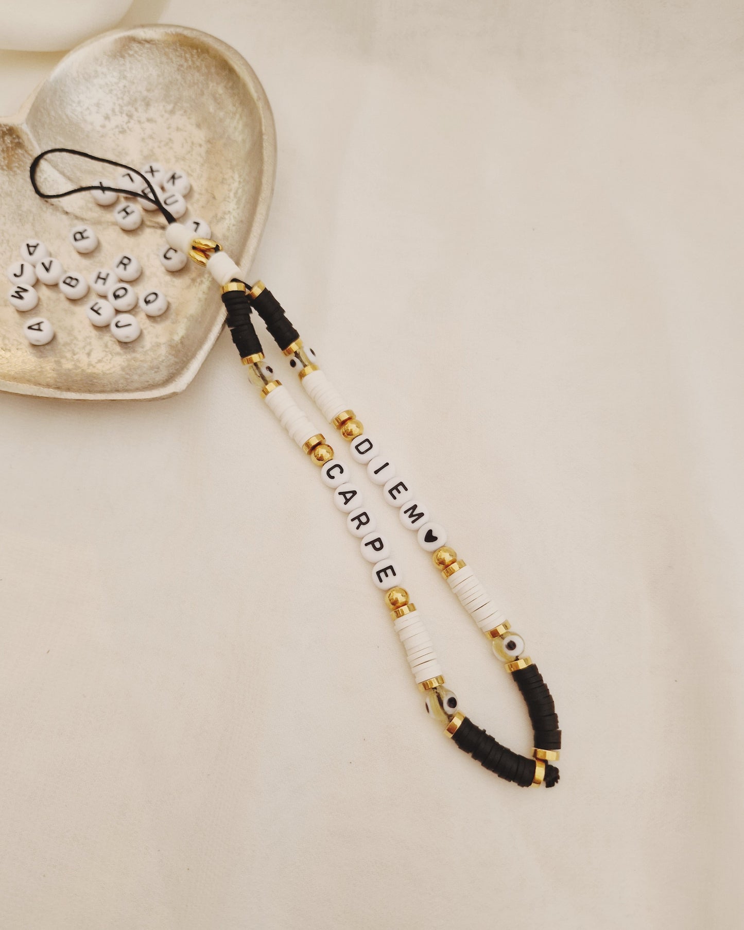 Mimi Jewels bijou de téléphone Bijou de telephone Mati (Noir)
