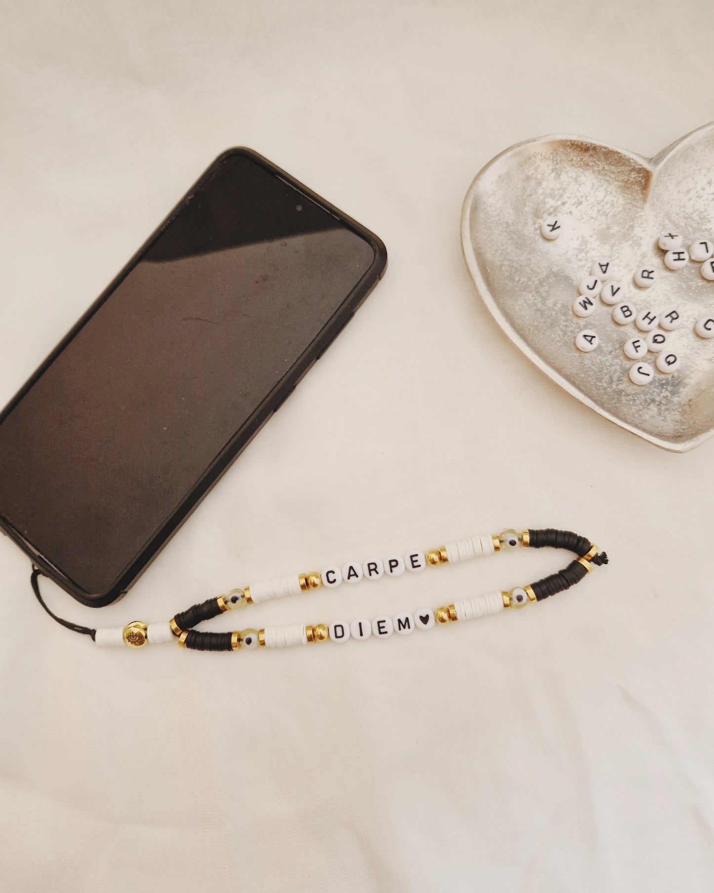 Mimi Jewels bijou de téléphone Bijou de telephone Mati (Noir)