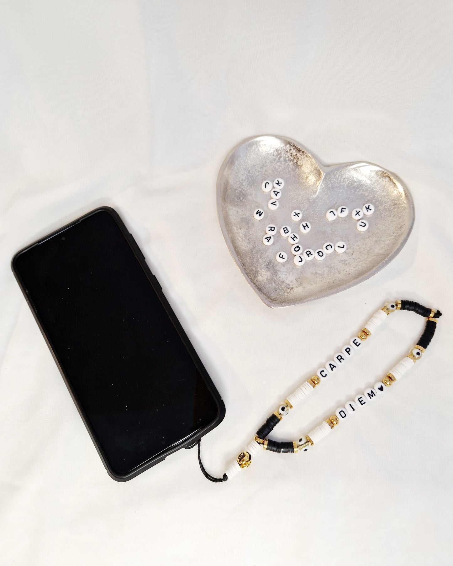 Mimi Jewels bijou de téléphone Bijou de telephone Mati (Noir)