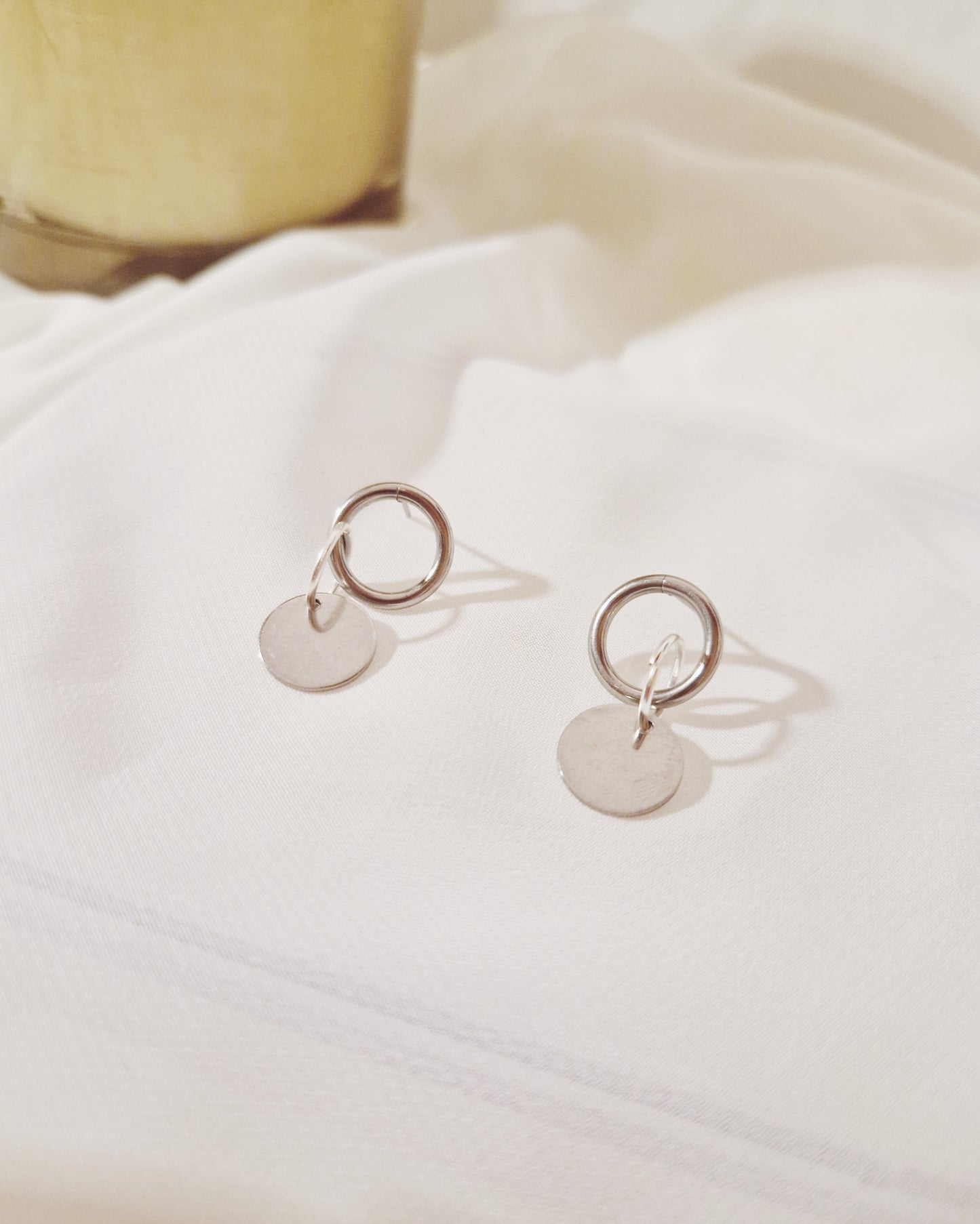 Mimi Jewels Boucles d'oreilles argentées personnalisées