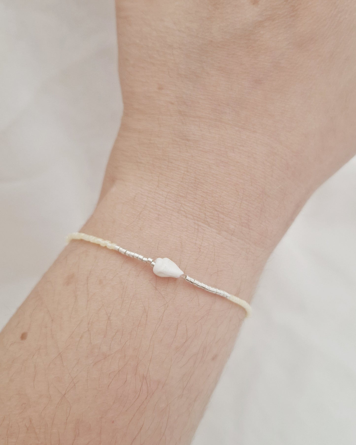 Mimi Jewels Bracelet coquillage (Jaune)