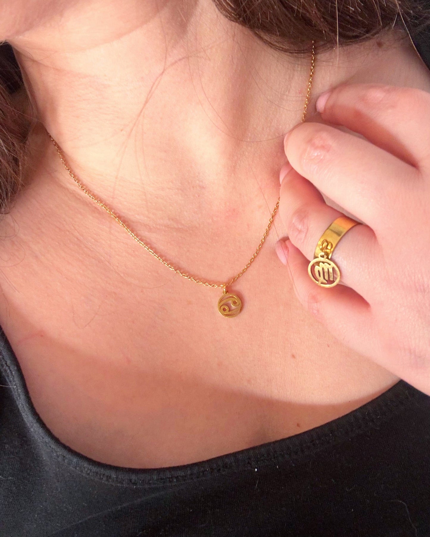 mimijewelsbyc Astro - Collier Astro doré
