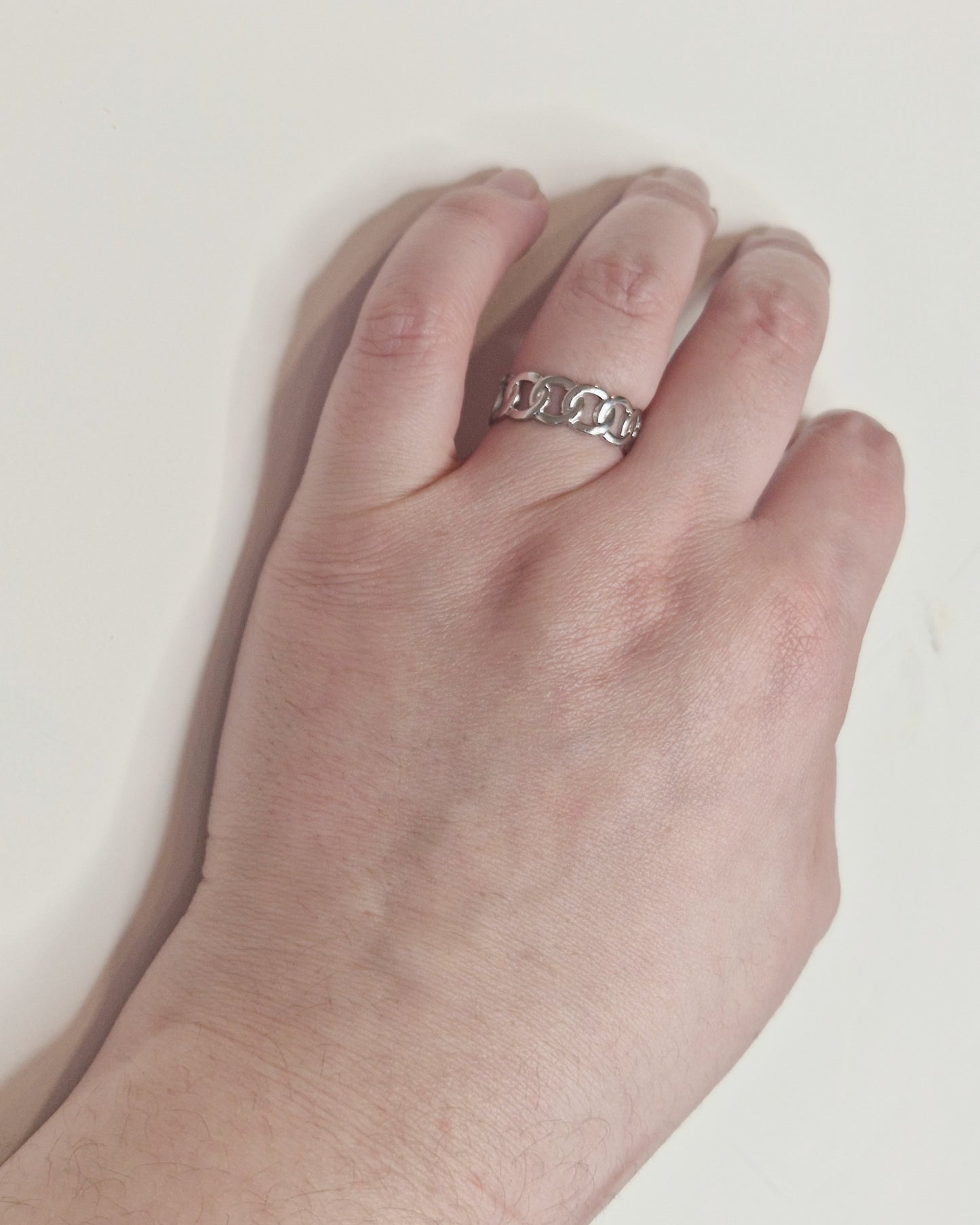 mimijewelsbyc Bague ajourée argentée