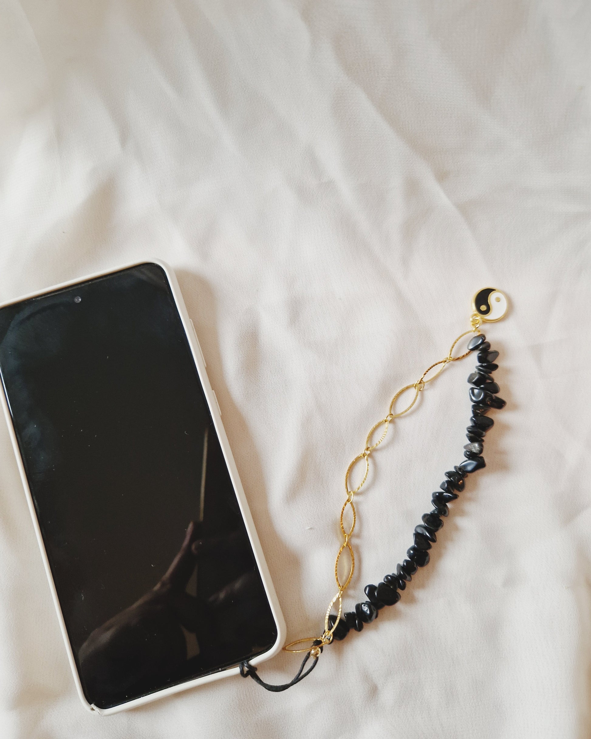Mimi Jewels bijou de téléphone Ying Yang - Bijoux de téléphone (doré)