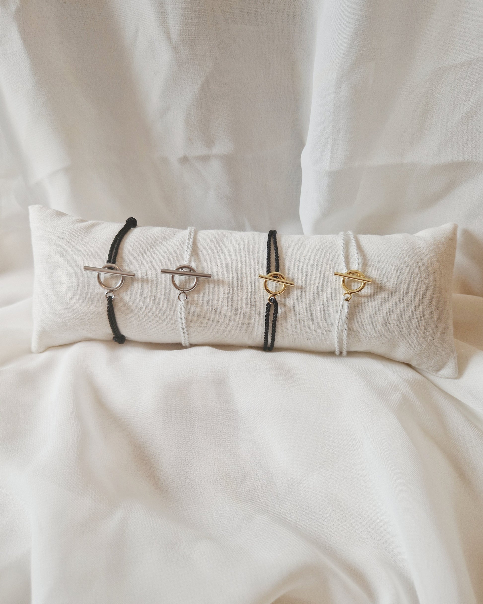 mimijewelsbyc bracelet Tania - bracelet cordon White