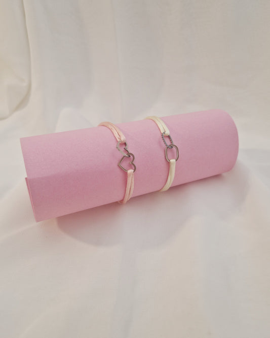 mimijewelsbyc Rose / Rectangles Bracelet Satin Large